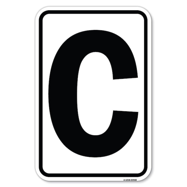 Safety Sign, 12 in Height, Aluminum, 18 in Length, 22960